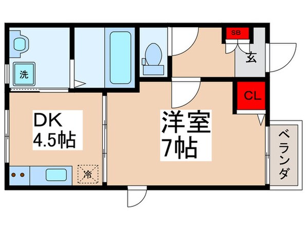 ウエスト・ヒルズの物件間取画像